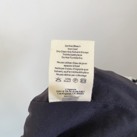 L'AGENCE Livia Houndstooth Mini Skirt - Picture 10 of 13